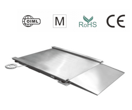 PB4I- PLATAFORMA BAIXA 4 CÉLULAS INOX